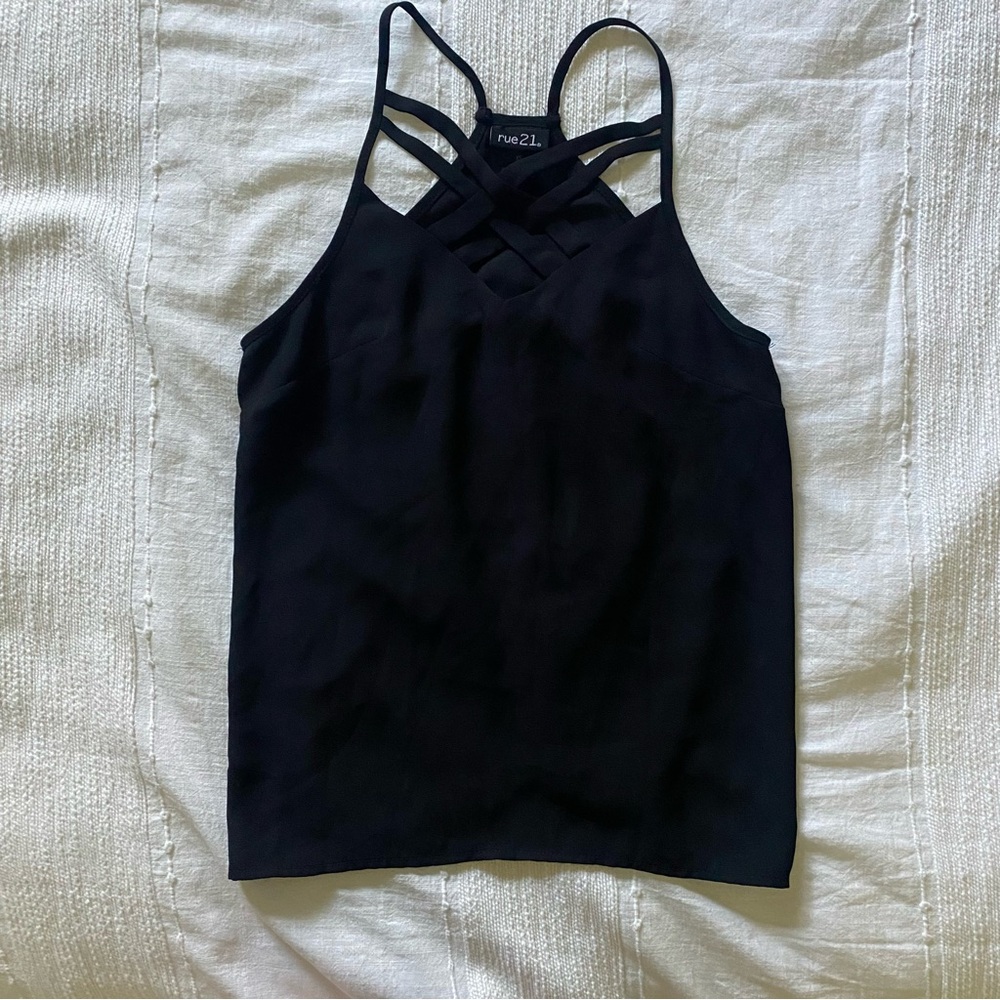 Halter Blouse Tank Top (XS) - Rue 21 - Office Chic!